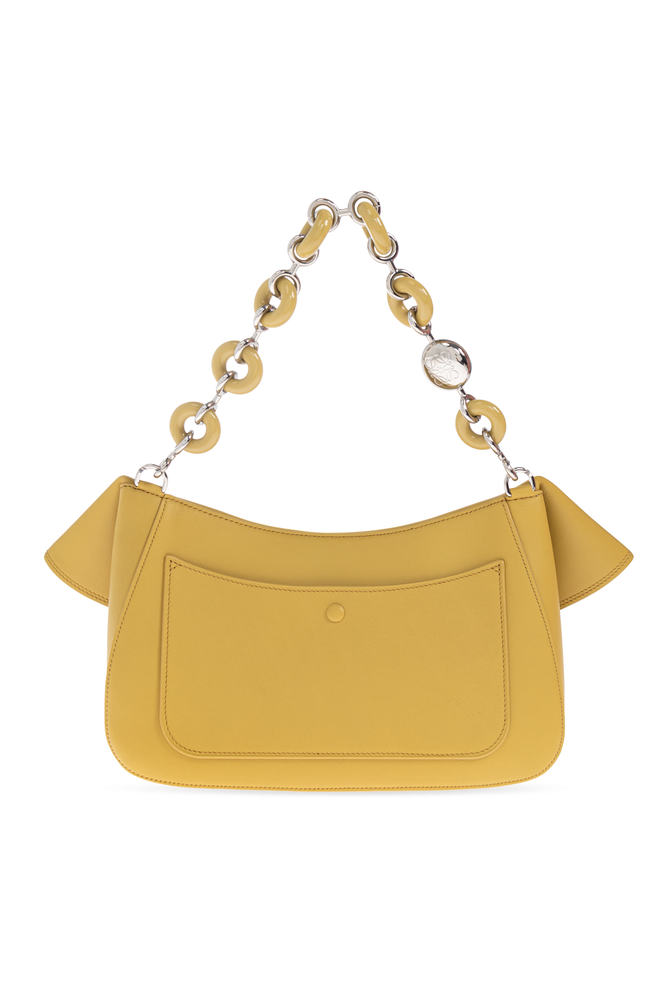 【 ロエベ 】 Ola レザー ミディアム ショルダーバッグ オラ バッグ ミディアム（スムースカーフ） レッド - LOEWE